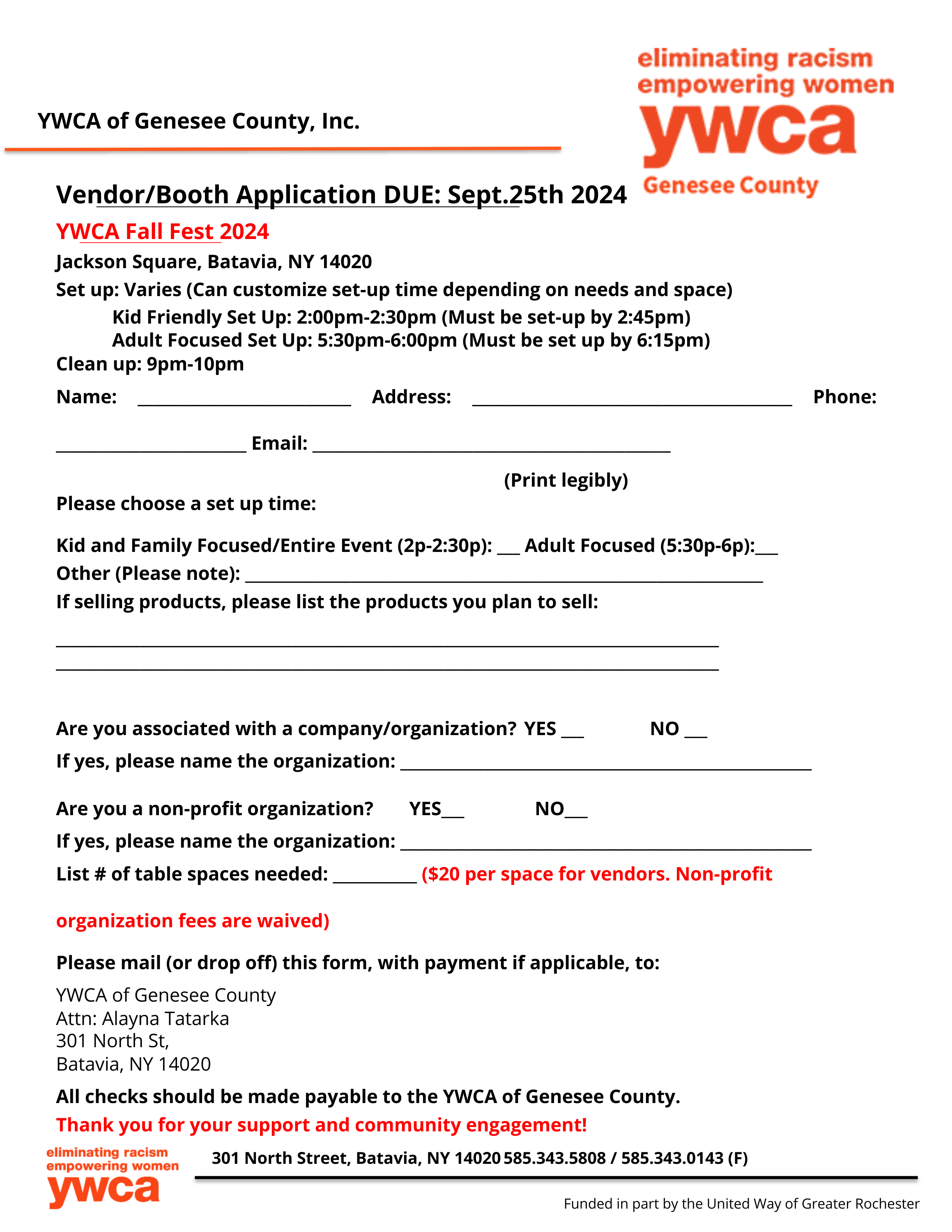 Vendor App